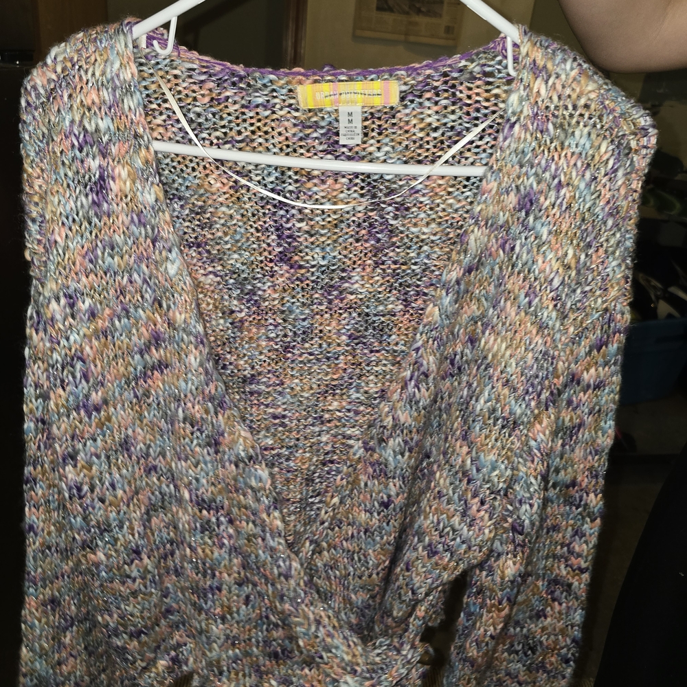 Urban Outfitters Colorful Knit Cardigan